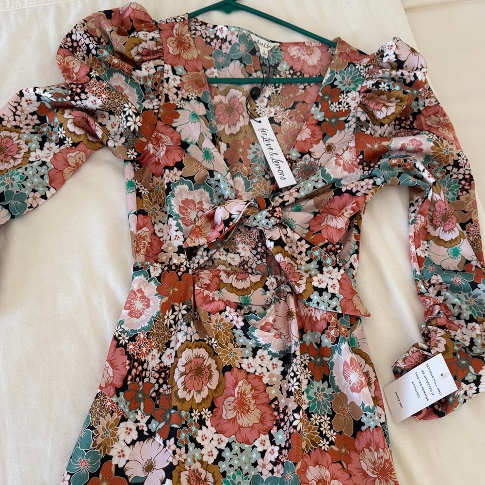 For Love And Lemons Floral Maxi Dress - Multicolor